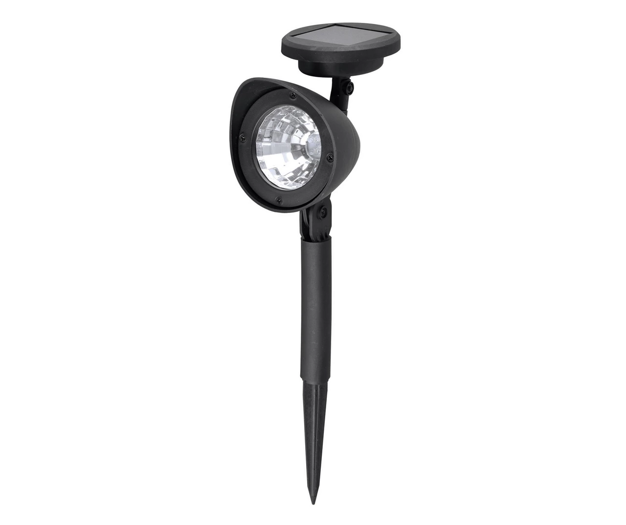LED Solar Spotlight 2-Piece Pathway Light Set