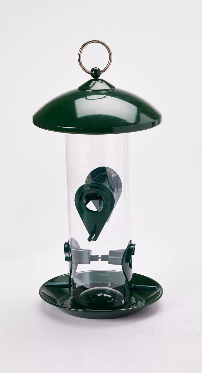 Green 4-Station Bird Feeder - Image 3