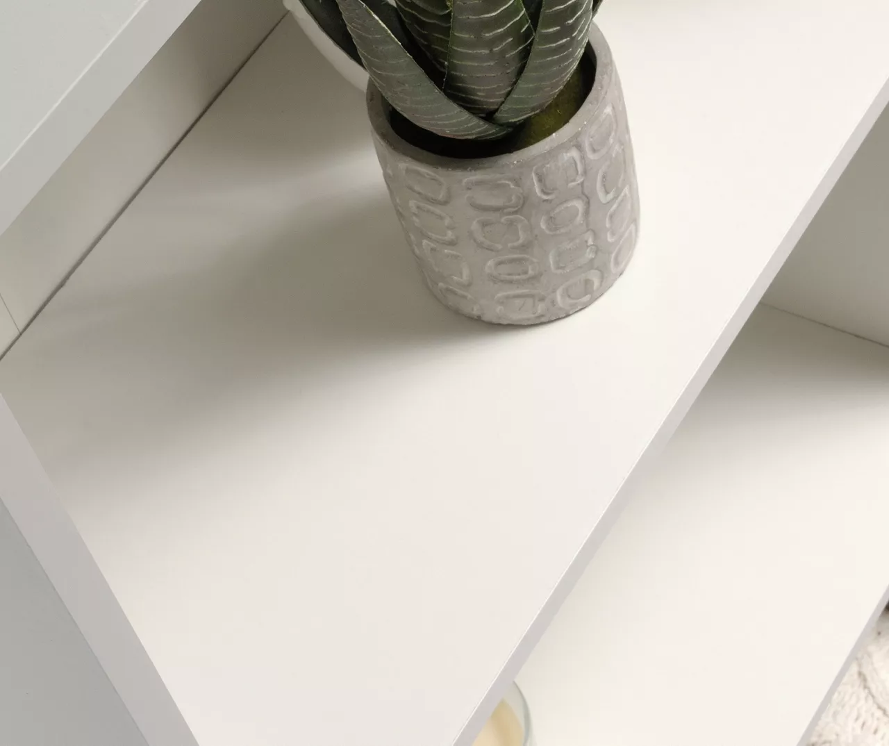 Soft White 5-Shelf Storage Organizer - Image 5