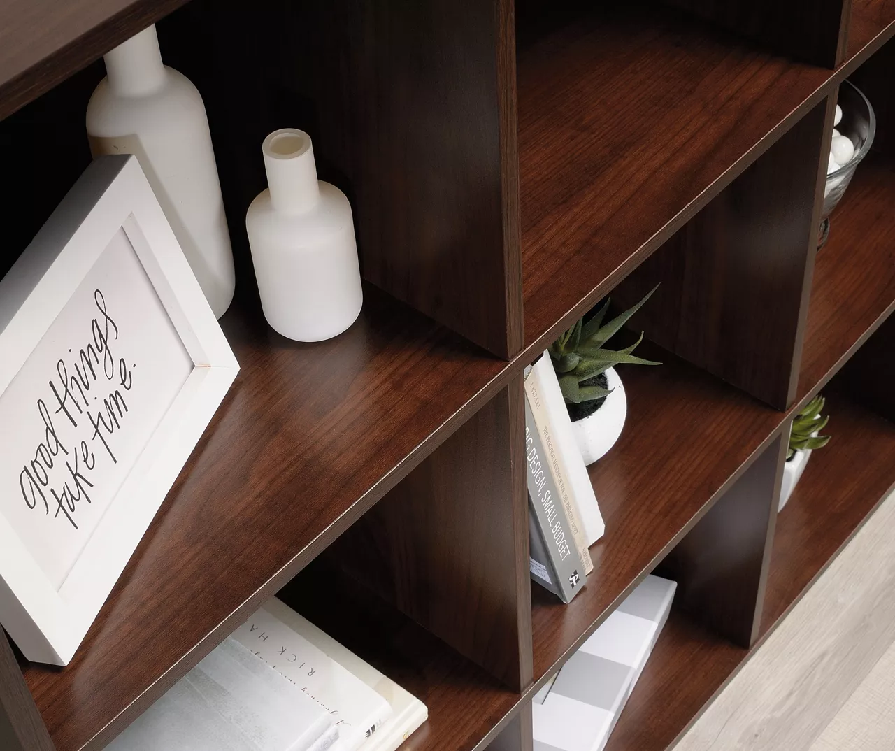 Autumn Cherry 9-Cube Storage Organizer - Image 4