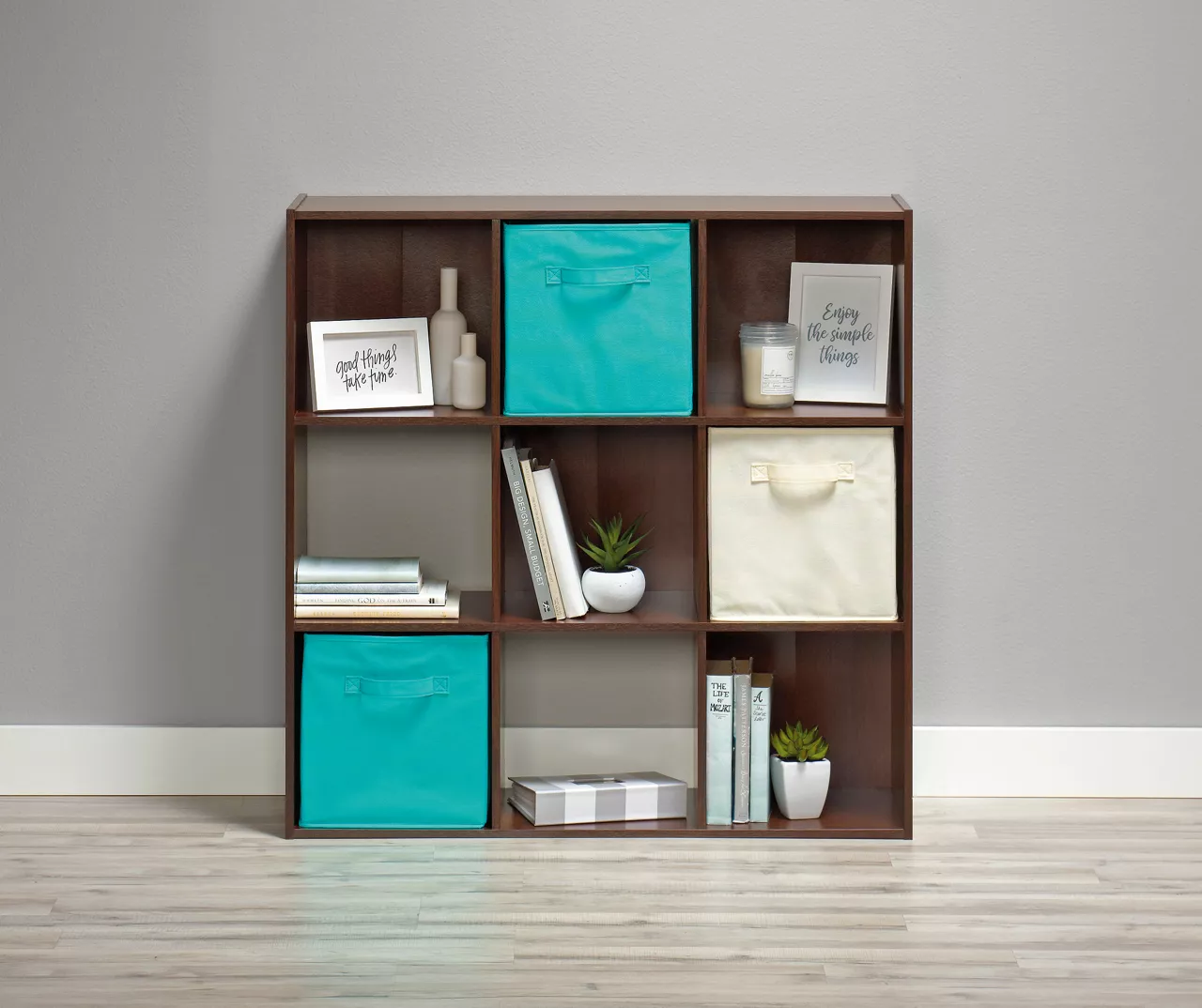 Autumn Cherry 9-Cube Storage Organizer - Image 6