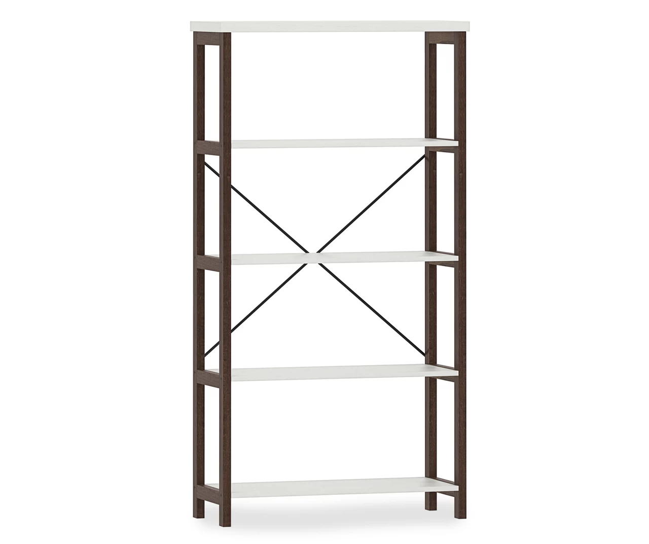 Farmhouse 5-Tier Bookshelf - Image 3