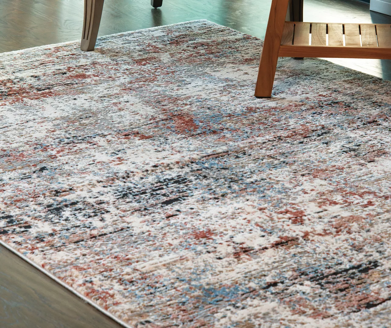 Real Living Eternity Crimson Area Rug - Image 7