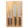 Stainless Steel Cutlery 5-Piece Set With Cutting Board