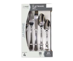 Jasmine 20-Piece Flatware Set