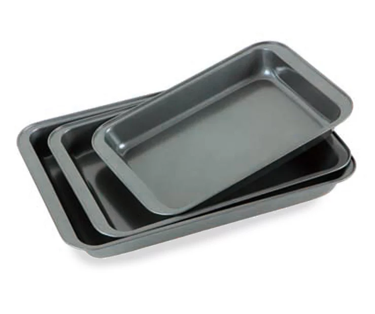 Non-Stick 3-Piece Roasting Pan Set