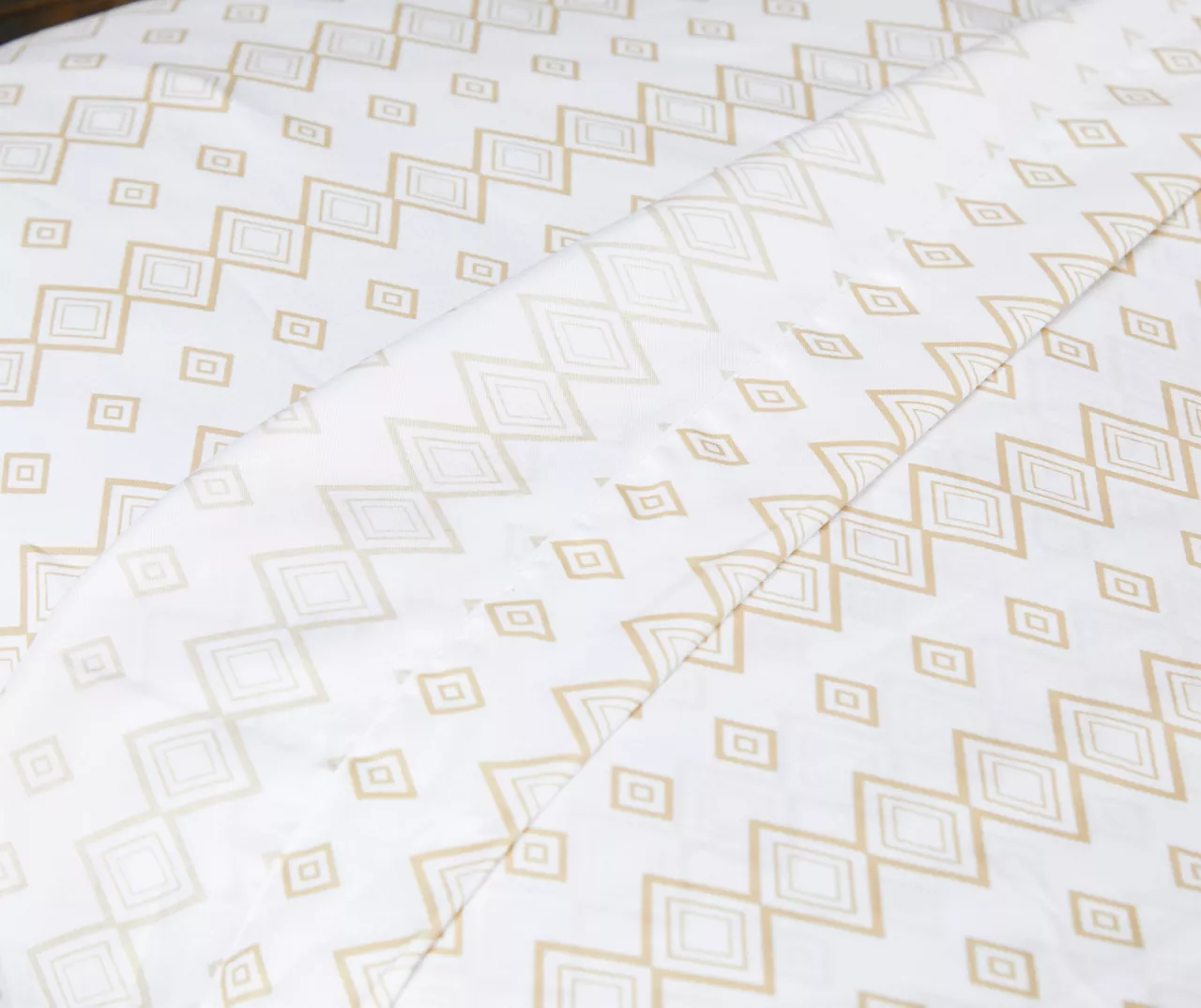 Real Living Andover Black & Tan Geometric Bed-in-a-Bag 10-Piece Bedding Set - Image 9