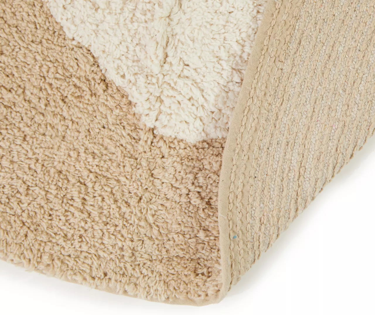 Grecian Getaway Beige Shell Round Bath Rug - Image 2