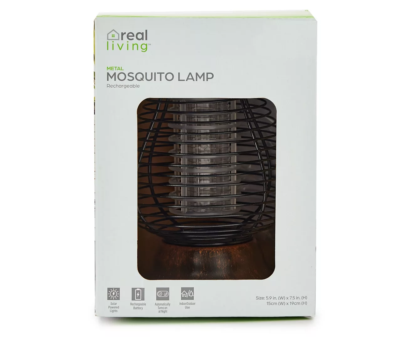 Oil-Rubbed Bronze Solar Bug Lamp