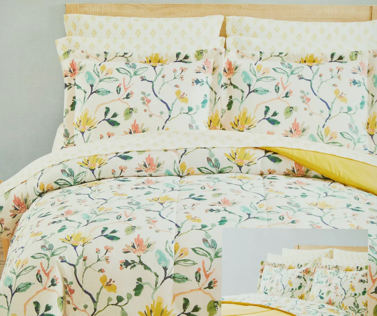 Real Living Blossom Bed-in-a-Bag Bedding Set - Image 3