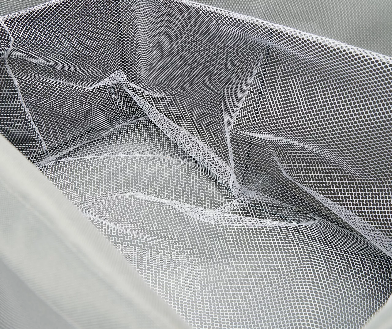 Gray Soft-Sided Laundry Hamper - Image 3