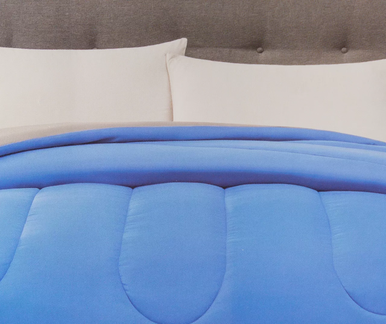 Euphoric Expression Blue Reversible King Comforter - Image 3