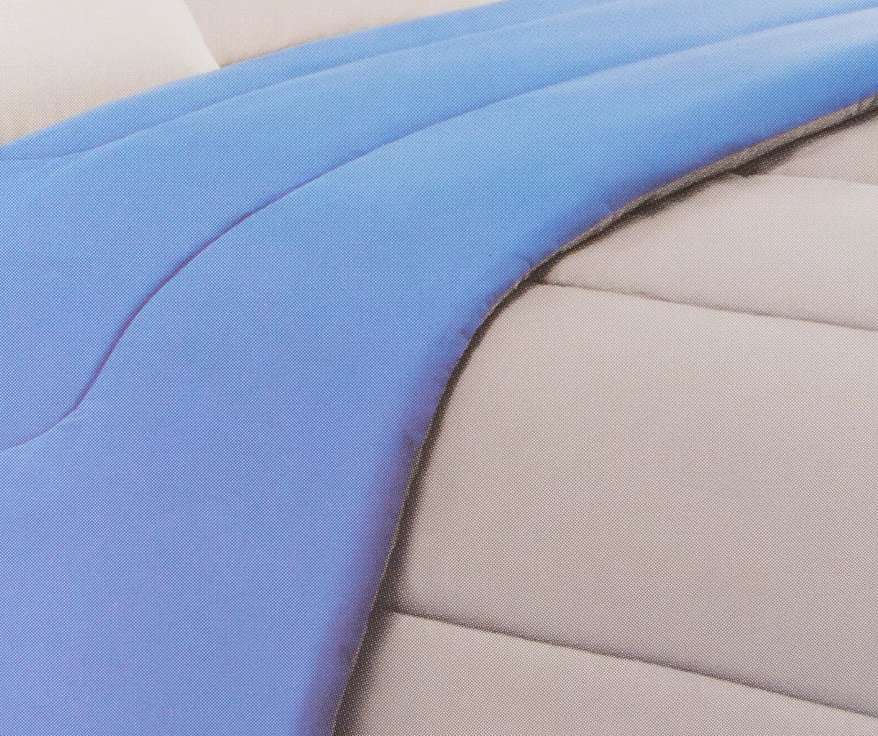 Euphoric Expression Blue Reversible King Comforter - Image 2